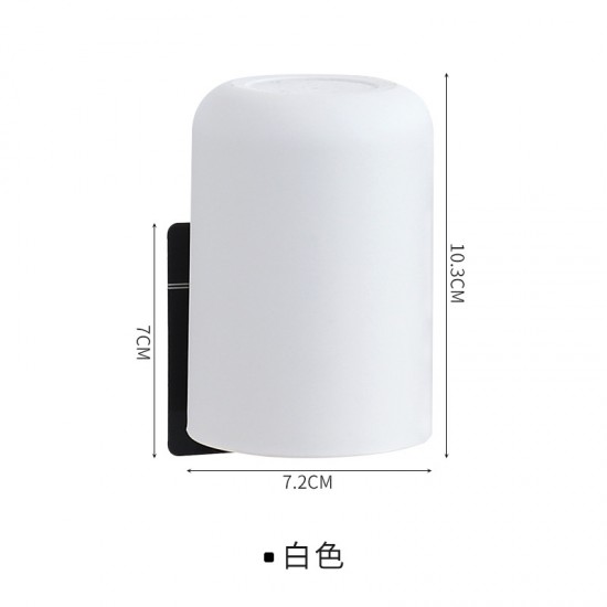 無痕牙刷杯收納架 塑膠簡約壁掛式牙刷架 創意浴室收納掛勾