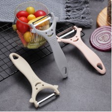 廚房笑臉多功能削皮器 居家蔬菜水果削皮刀 多功能刨刀