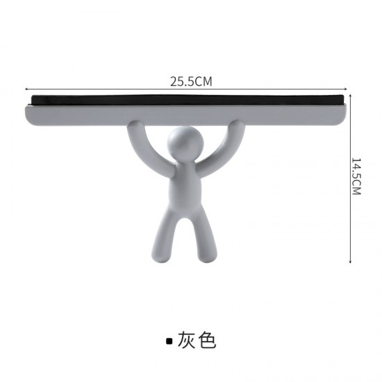 小人造型玻璃刮水器 玻璃清潔工具 門窗玻璃刮水器