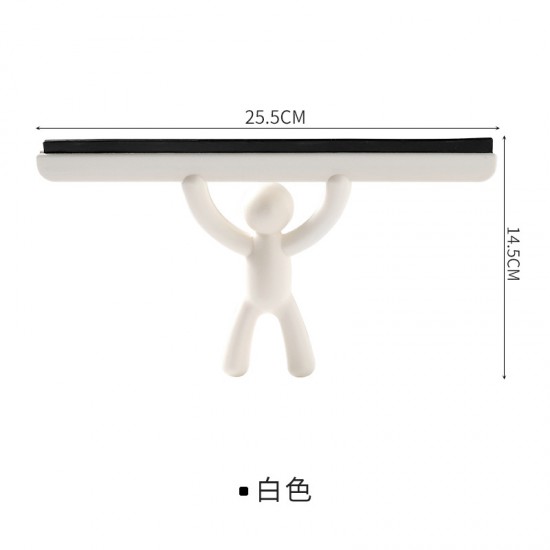 小人造型玻璃刮水器 玻璃清潔工具 門窗玻璃刮水器