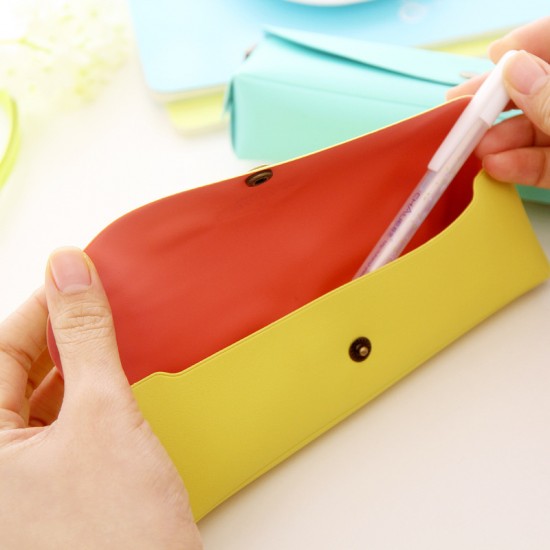 馬卡龍時尚造型筆袋 創意簡約文具收納盒 鉛筆盒