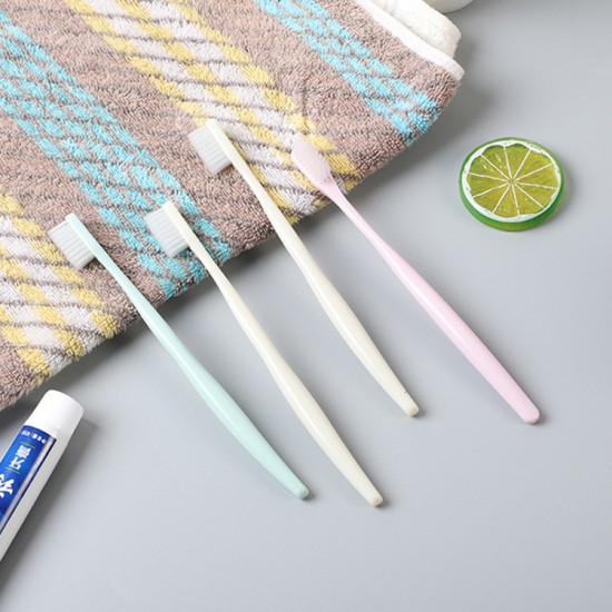 旅行軟毛牙刷 方便攜帶旅行牙刷 簡約軟毛牙刷 10支裝