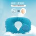 旅行按壓式自動充氣枕 方便攜帶U型枕 辦公必備午睡枕 旅行按壓式自動充氣枕 方便攜帶U型枕 辦公必備午睡枕