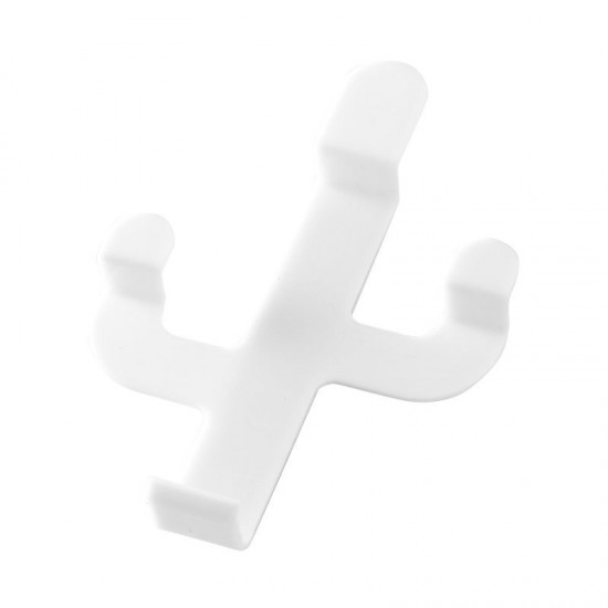 簡約仙人掌黏貼掛勾 浴室壁掛式強力掛勾 沙漠風情廚房掛勾