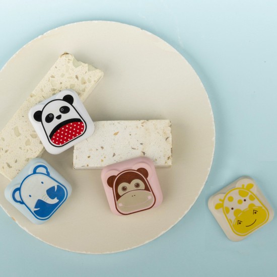 可愛矽膠門後防撞墊 靜音門把緩衝墊 門把防撞墊