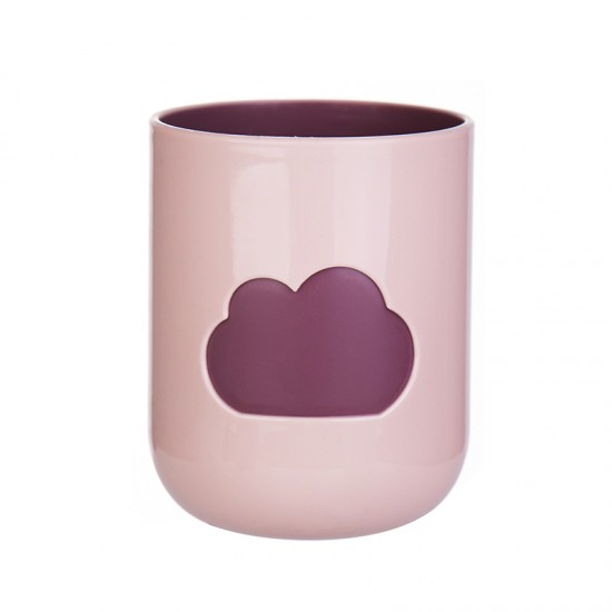 雙色雲朵造型漱口杯 創意家用情侶牙刷杯 居家必備洗漱杯 杯子