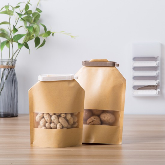 壁掛式食品密封夾 廚房必備封口夾 零食食物保鮮密封夾