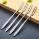 不鏽鋼尖柄水果叉 創意甜點小叉子 居家吃水果必備叉子 餐具