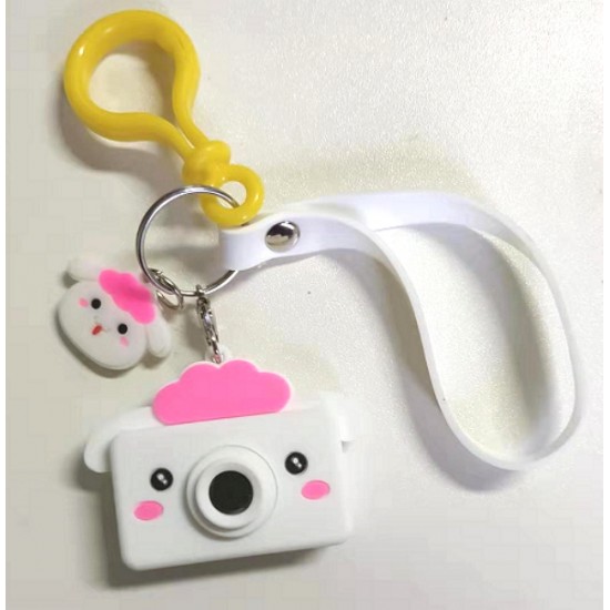 兒童相機造型鑰匙圈 可愛動物造型鑰匙圈 超萌鑰匙扣 小吊飾
