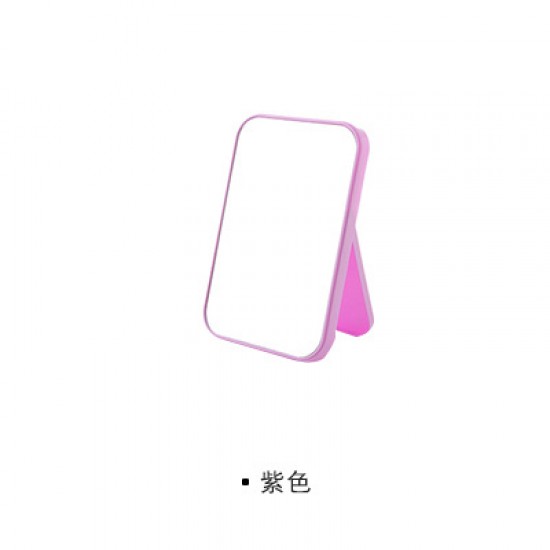 摺疊大號方形公主鏡 方便攜帶化妝鏡 單面摺疊化妝鏡 梳妝鏡 鏡子