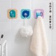 可愛多功能無痕黏貼掛勾 壁掛式創意小掛鉤 廚房浴室必備掛鉤
