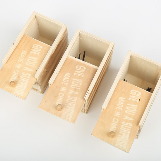 惡搞整人木盒玩具 創意蜘蛛蠍子蜈蚣逼真整人玩具 仿真整人道具