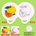 DIY手繪空白摺疊扇 創意美術材料 塗鴉扇子 夏日必備折疊扇