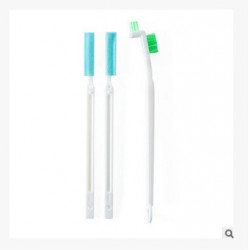 奶瓶保溫瓶溝槽清潔刷 創意杯蓋瓶口隙縫清潔刷組 廚房必備洗杯刷三件組