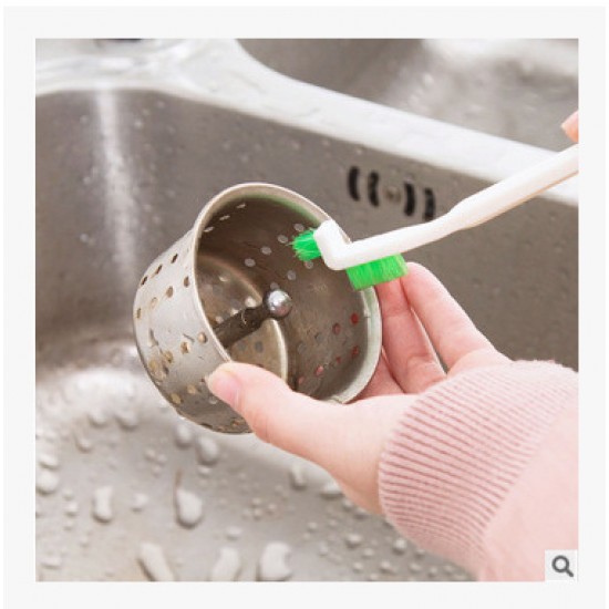 奶瓶保溫瓶溝槽清潔刷 創意杯蓋瓶口隙縫清潔刷組 廚房必備洗杯刷三件組