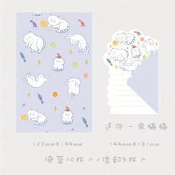 創意花束造型卡片 花束系列賀卡 手帳裝飾便條紙 信紙