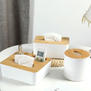 簡約抽取式竹木面紙盒 居家必備多款造型衛生紙盒 收納盒