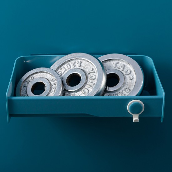 浴室瀝水置物架 壁掛式毛巾衛浴用品收納架 洗漱用品置物架 浴室廚房必備