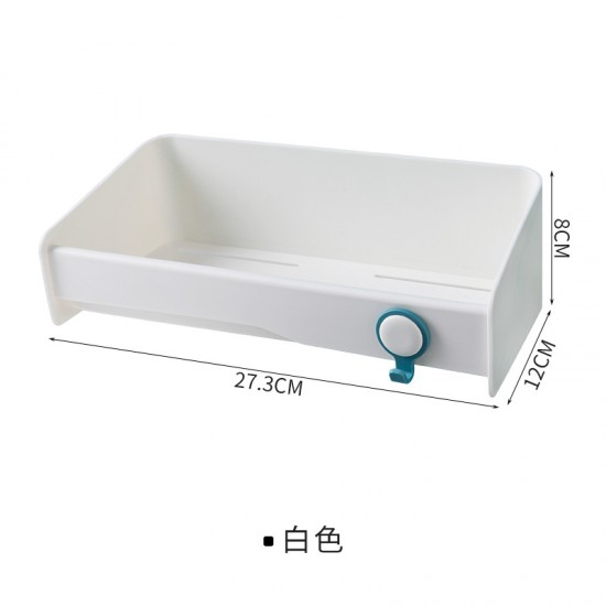 浴室瀝水置物架 壁掛式毛巾衛浴用品收納架 洗漱用品置物架 浴室廚房必備