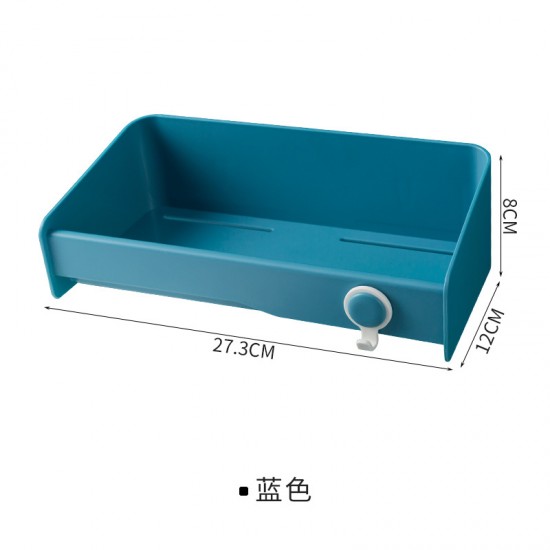 浴室瀝水置物架 壁掛式毛巾衛浴用品收納架 洗漱用品置物架 浴室廚房必備