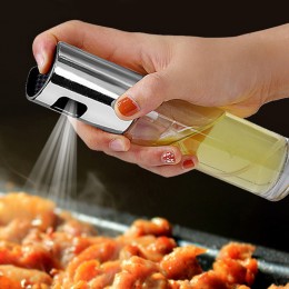 玻璃噴霧瓶 氣炸鍋必備噴油瓶 按壓玻璃油壺 醬醋噴霧器