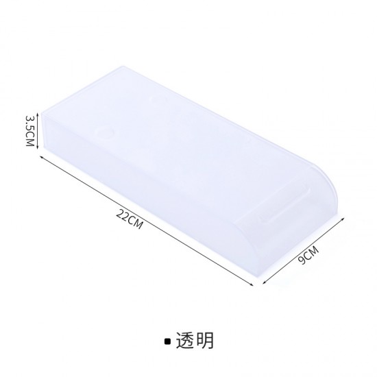 桌下抽屜式雜物收納盒 隱藏黏貼式筆筒 辦公文具收納盒