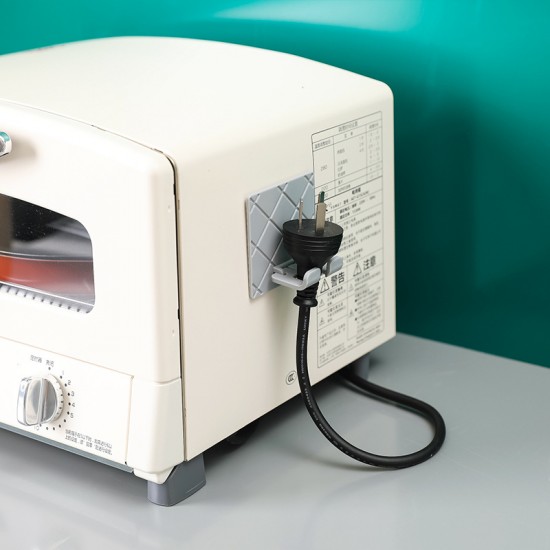 可折疊插頭掛勾 電源線插頭掛勾 創意多功能摺疊掛勾 收納架