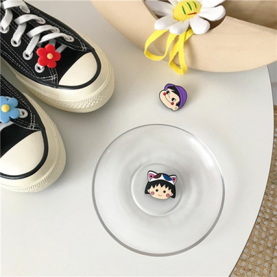 小清新花朵鞋扣 創意立體帆布鞋裝飾配件 可愛小花朵造型鞋帶裝飾