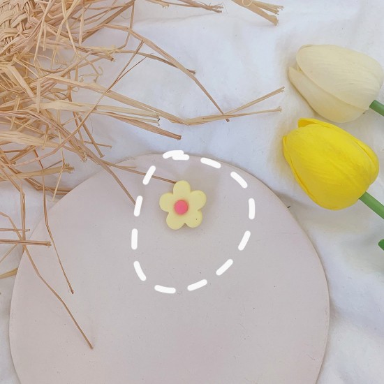 小清新花朵鞋扣 創意立體帆布鞋裝飾配件 可愛小花朵造型鞋帶裝飾