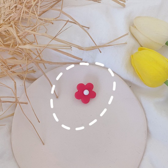 小清新花朵鞋扣 創意立體帆布鞋裝飾配件 可愛小花朵造型鞋帶裝飾