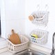 鏤空掛式收納籃 廚房浴室必備小掛籃 創意零食置物籃 掛籃