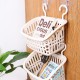 鏤空掛式收納籃 廚房浴室必備小掛籃 創意零食置物籃 掛籃