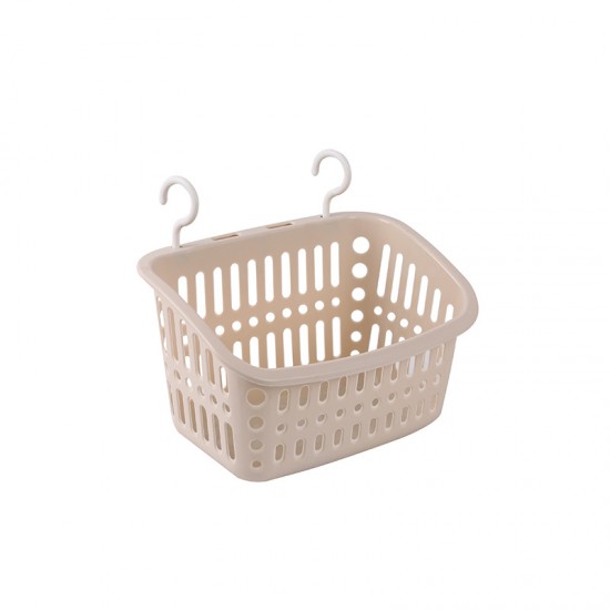 鏤空掛式收納籃 廚房浴室必備小掛籃 創意零食置物籃 掛籃