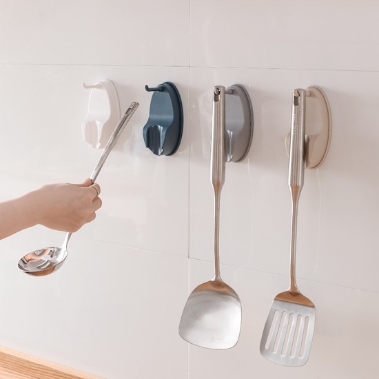 簡約廚房收納掛勾 壁掛式廚具掛架 創意廚房用品收納掛鈎 掛鉤