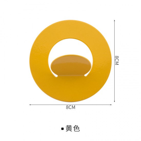北歐風鐵藝掛勾 廚房牆面掛勾 居家裝飾造型掛勾 圓型掛勾