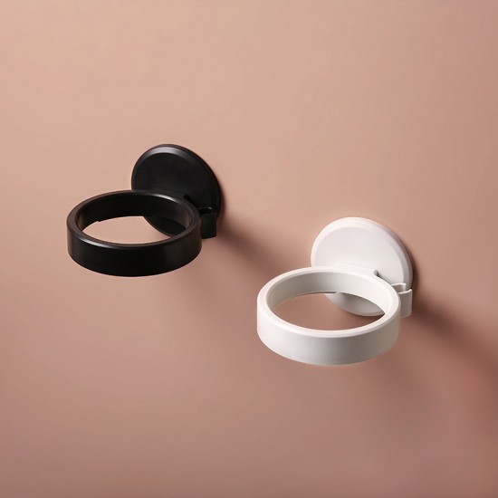 壁掛式吹風機架 浴室創意吹風機收納筒 吹風機專用收納架