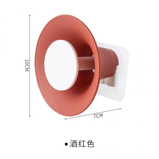 喇叭造型無痕掛勾 實用門後掛勾 免打孔牆面掛鉤