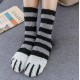 珊瑚絨貓爪中筒襪 可愛保暖冬季襪子 貓奴必備加厚中筒襪