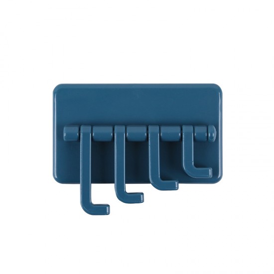 創意風琴造型掛勾 壁掛式黏貼掛勾 可旋轉收納掛鈎 廚房浴室收納掛鉤