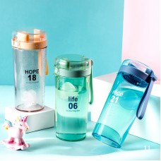 加厚透明搖搖杯 手提攪拌搖搖杯 運動塑膠攪拌杯 創意隨手杯