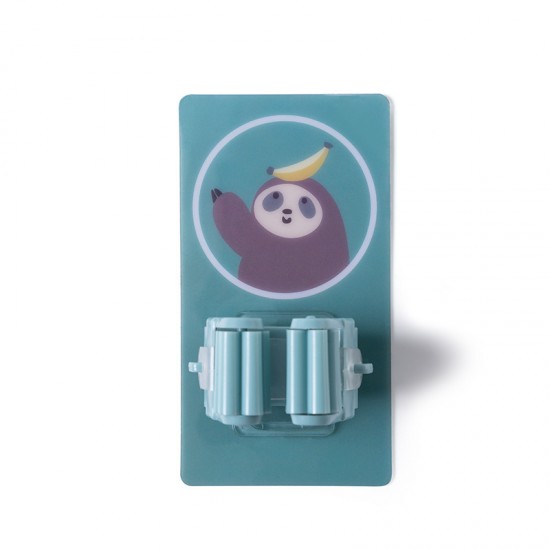 可愛動物拖把掛勾 壁掛式拖把掛勾 拖把掛夾 浴室掃具收納架