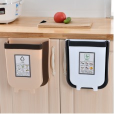 伸縮摺疊掛式垃圾桶 多功能家用懸掛式收納桶 廚房必備廚餘桶