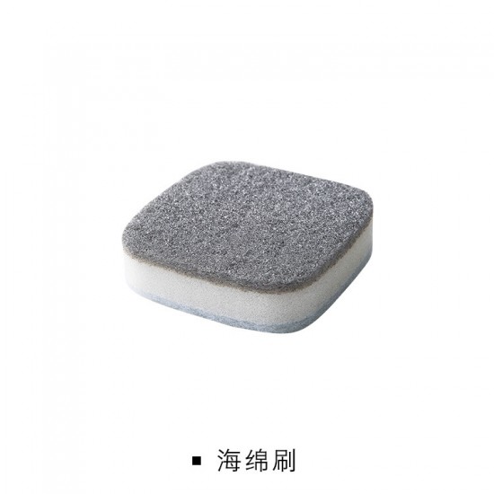 壁掛式海綿洗鍋刷 創意手柄海綿清潔刷 廚房必備洗鍋刷 刷子
