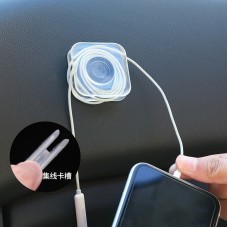 無痕魔力隨手貼 集線器 多功能車用手機支架 多用途雙面黏貼收納架