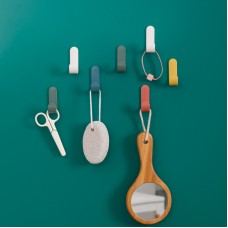 北歐風J形掛勾 廚房必備裝飾掛勾 創意門後衣帽掛鉤 北歐色小掛鈎