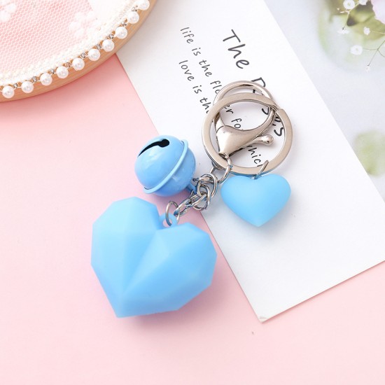 立體愛心鑰匙圈 創意包包吊飾 汽車鑰匙吊飾 創意造型鑰匙圈