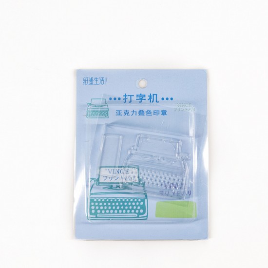 壓克力組合印章 創意造型裝飾印章 手帳必備造型印章