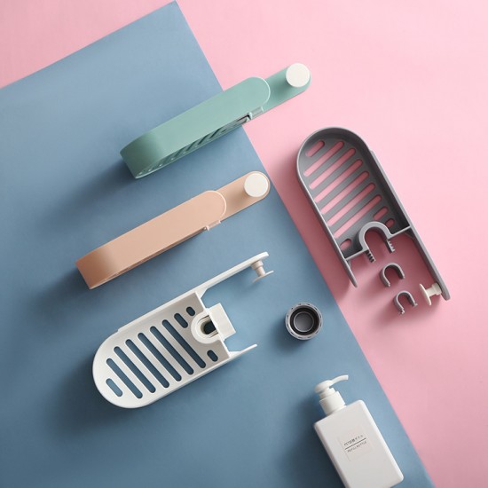 圓點造型水龍頭置物架 廚房抹布海綿瀝水架 水槽收納架 創意造型置物架