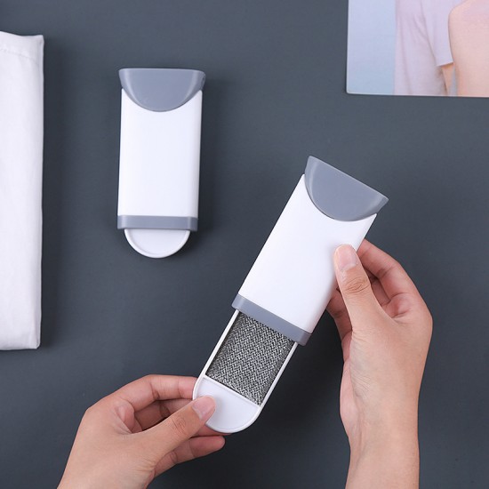 抽拉式靜電除毛刷 大衣衣服褲子黏毛器 寵物黏毛器 清潔除毛刷