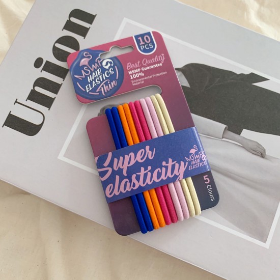 百搭彈力髮圈 創意多色髮圈 簡約馬尾髮圈 女孩必備髮飾